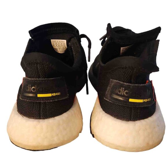 Adidas P.O.D. S3.1 Black Solar Red G28993 Sz 9.5 - Picture 7 of 11